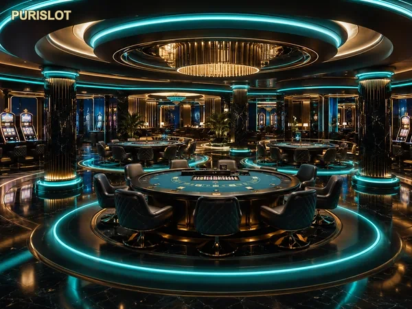 Tampilan beranda permainan slots